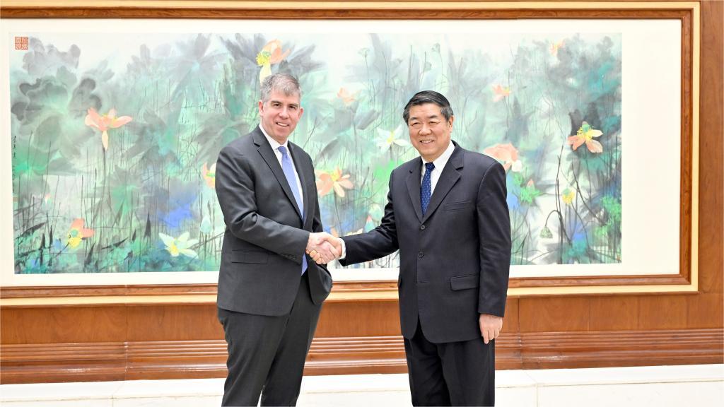 Chinese vice premier meets with senior U.S. Treasury official