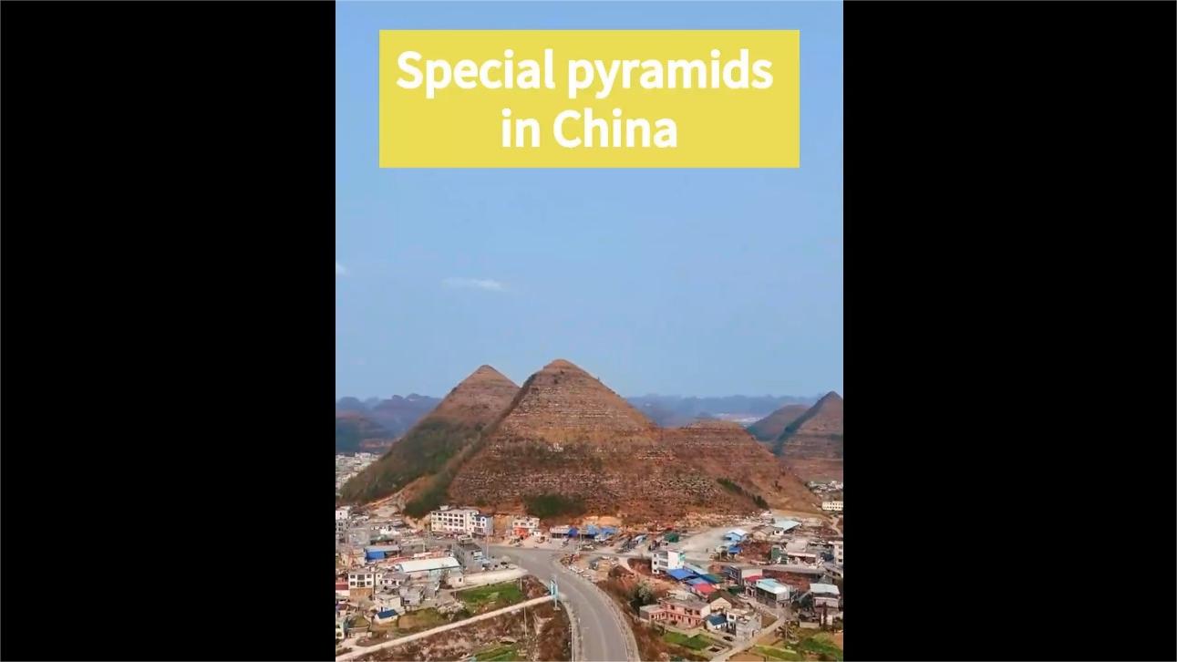 Special pyramids in China