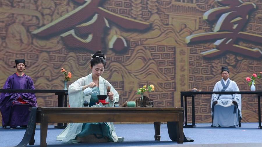 Automatic matcha machine unveiled in east China