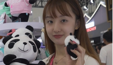 Zoom-in on CICPE: Panda-themed products captivate visitors