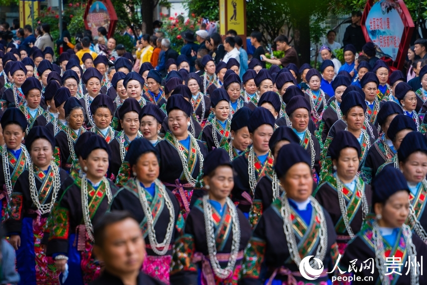 Miao Sisters Festival held in SW China's Guizhou