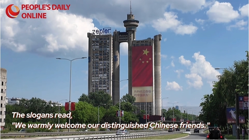 Serbian capital lined with flags, banners in warm welcome for Chinese president
