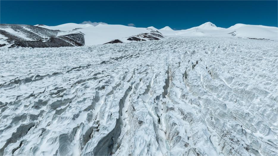View of Zangser Kangri Glacier in Xizang