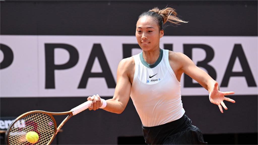 China's Zheng Qinwen moves into WTA 1000 Rome quarterfinals