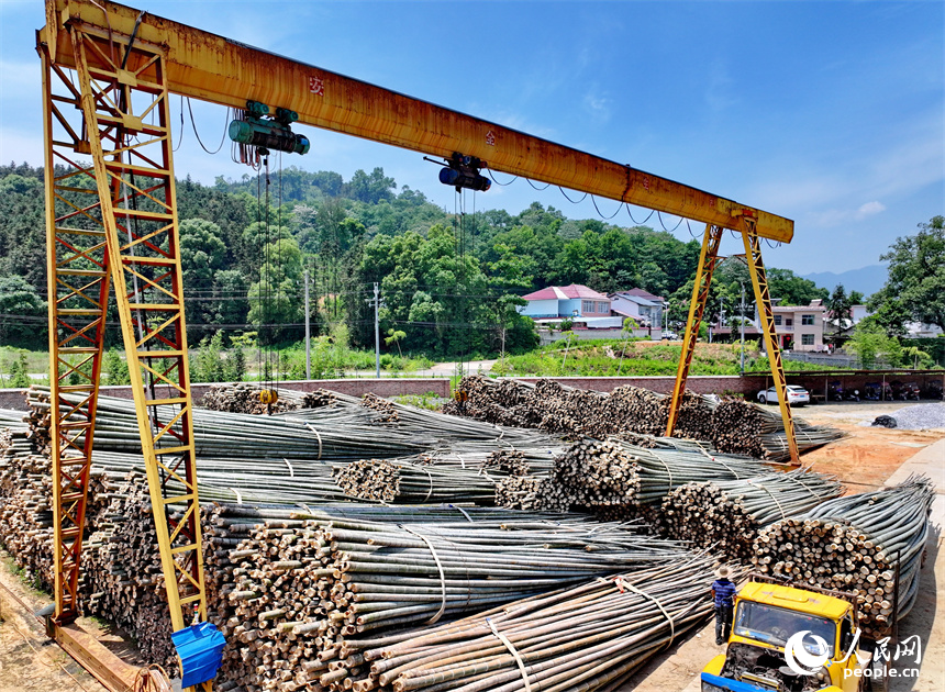 Yifeng county in E China's Jiangxi cultivates thriving bamboo industry