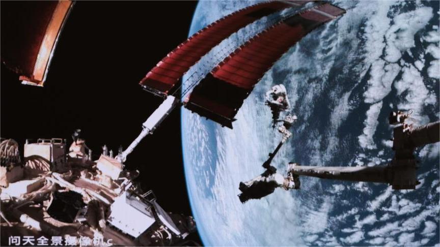 Shenzhou-18 crew members complete first spacewalk