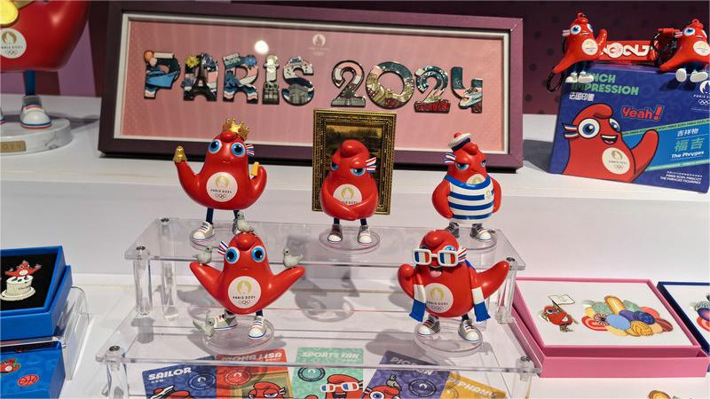 Licensed products for Paris 2024 Olympic Games make debut in Beijing