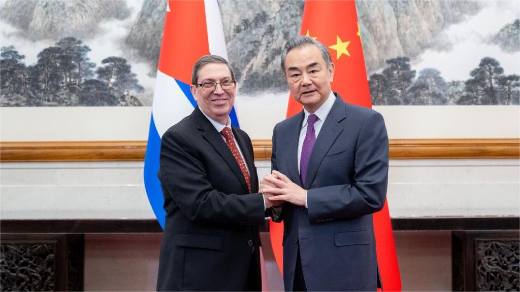 Chinese FM holds talks with Cuban president's special envoy
