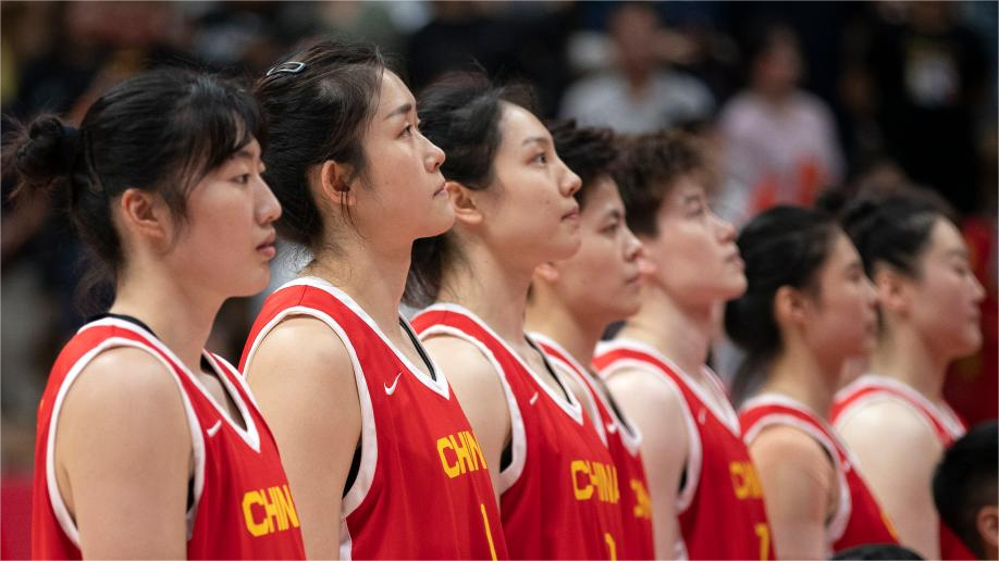 In pics: friendly match at women's basketball pre-Olympic warm-up series: China vs. Japan