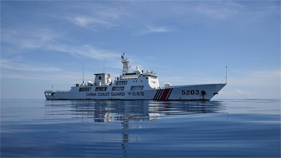 Law enforcers safeguard China's territorial sea