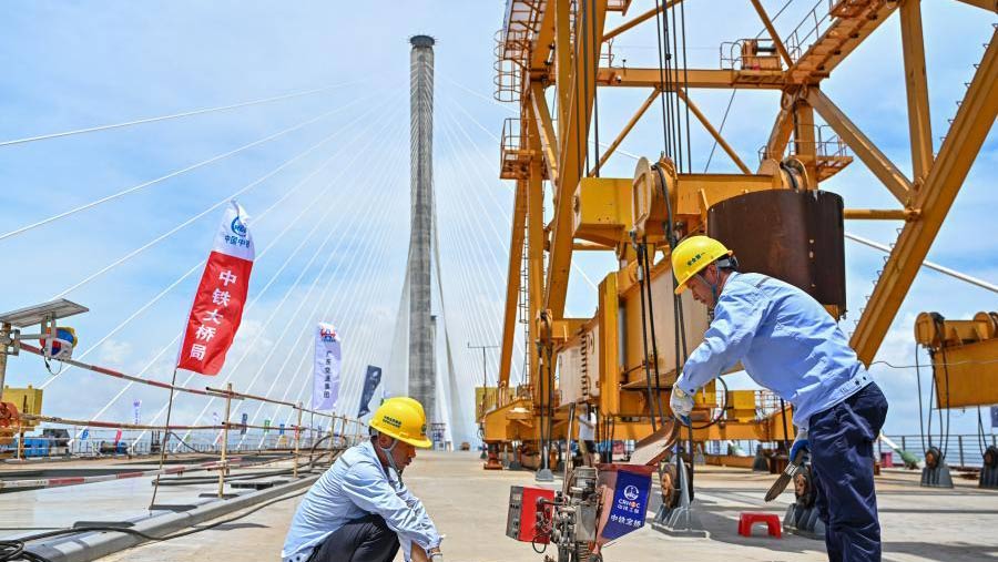 Huangmao cross-sea channel fully connected