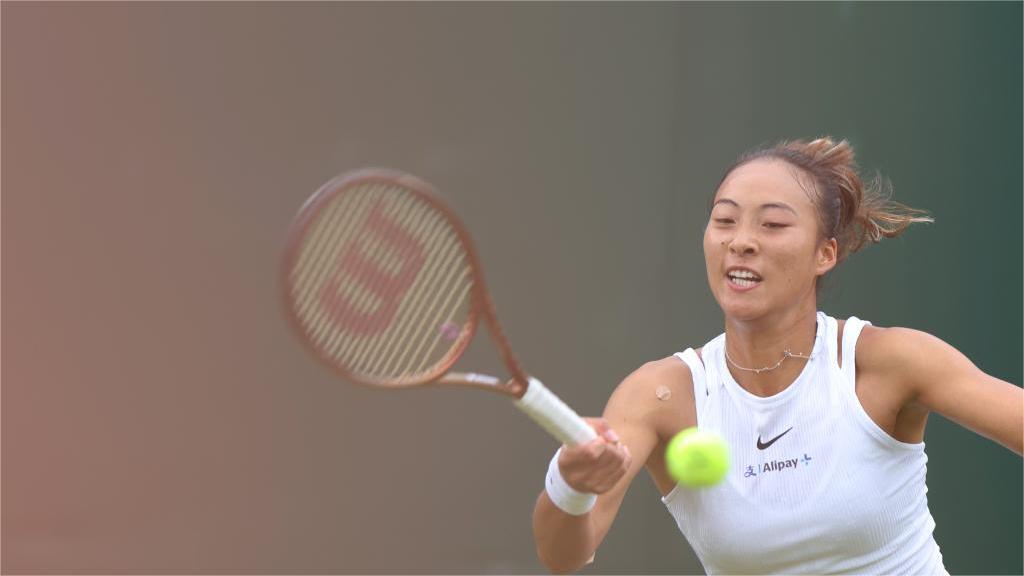China's eighth seed Zheng ousted from Wimbledon first round