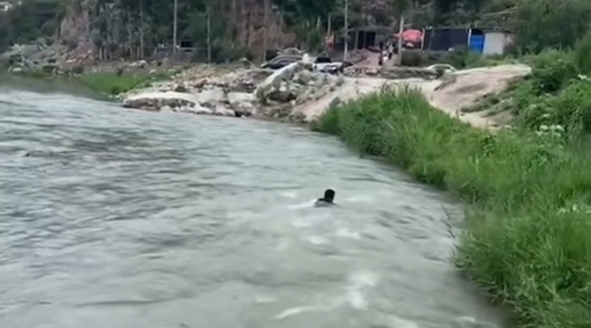 Remarkable act of bravery