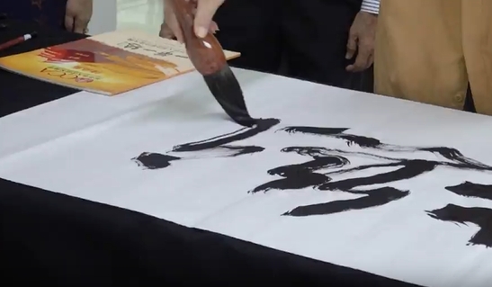 Indonesian calligraphers preserve Chinese culture, trace Silk Road legacy