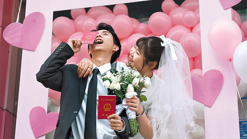 Major shift seen amid drop in marriage rates