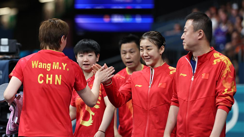 Olympics | China advance to women's team quarters in Olympic table tennis