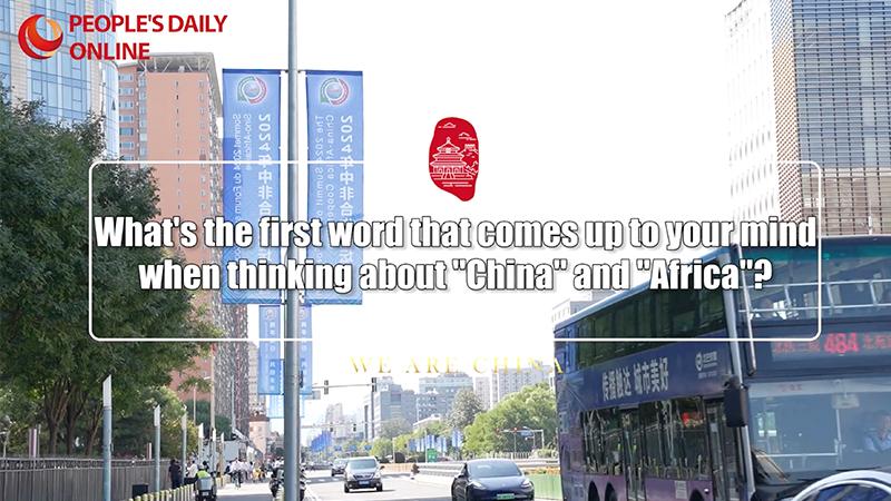 What's the first word that comes to your mind when thinking about "China" and "Africa"?