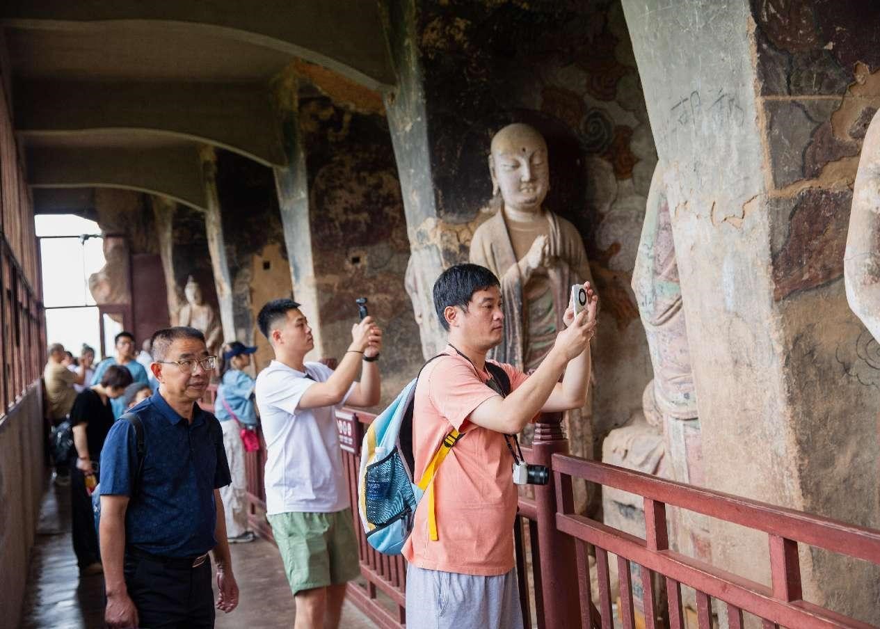 Maiji Mountain Grottoes: Carved in stone, evolving in time