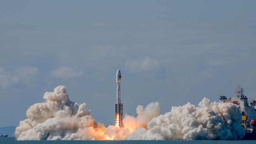 China's Smart Dragon-3 rocket launches 8 satellites from sea