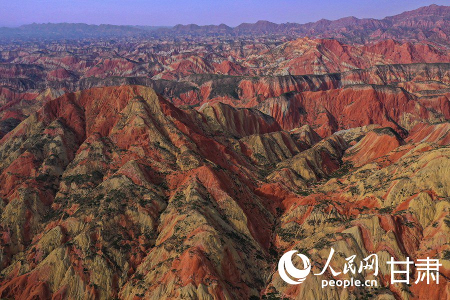 In pics: Scenery of Danxia scenic area in NW China's Gansu