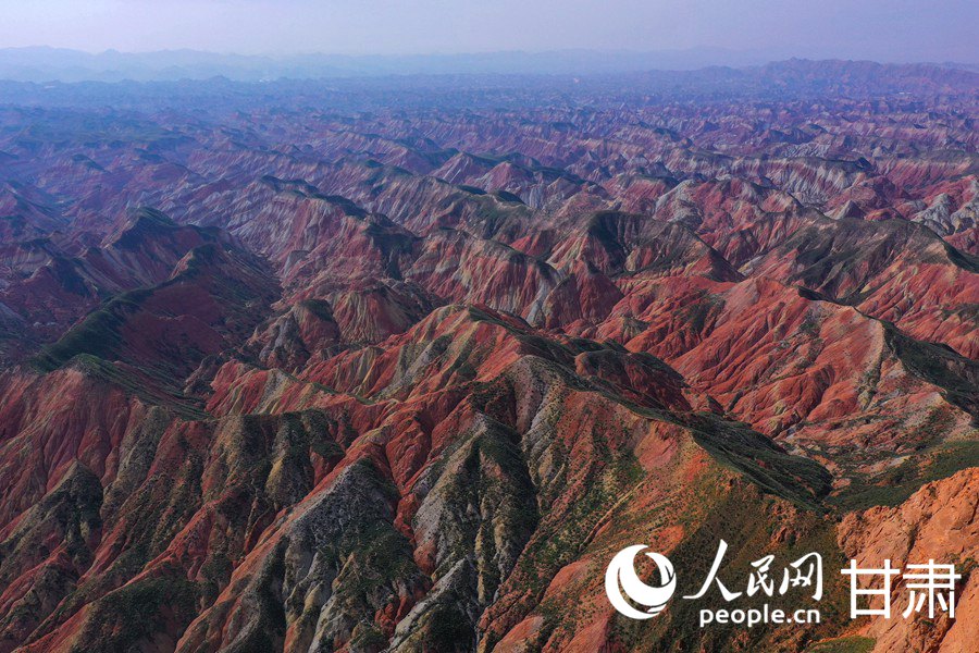 In pics: Scenery of Danxia scenic area in NW China's Gansu