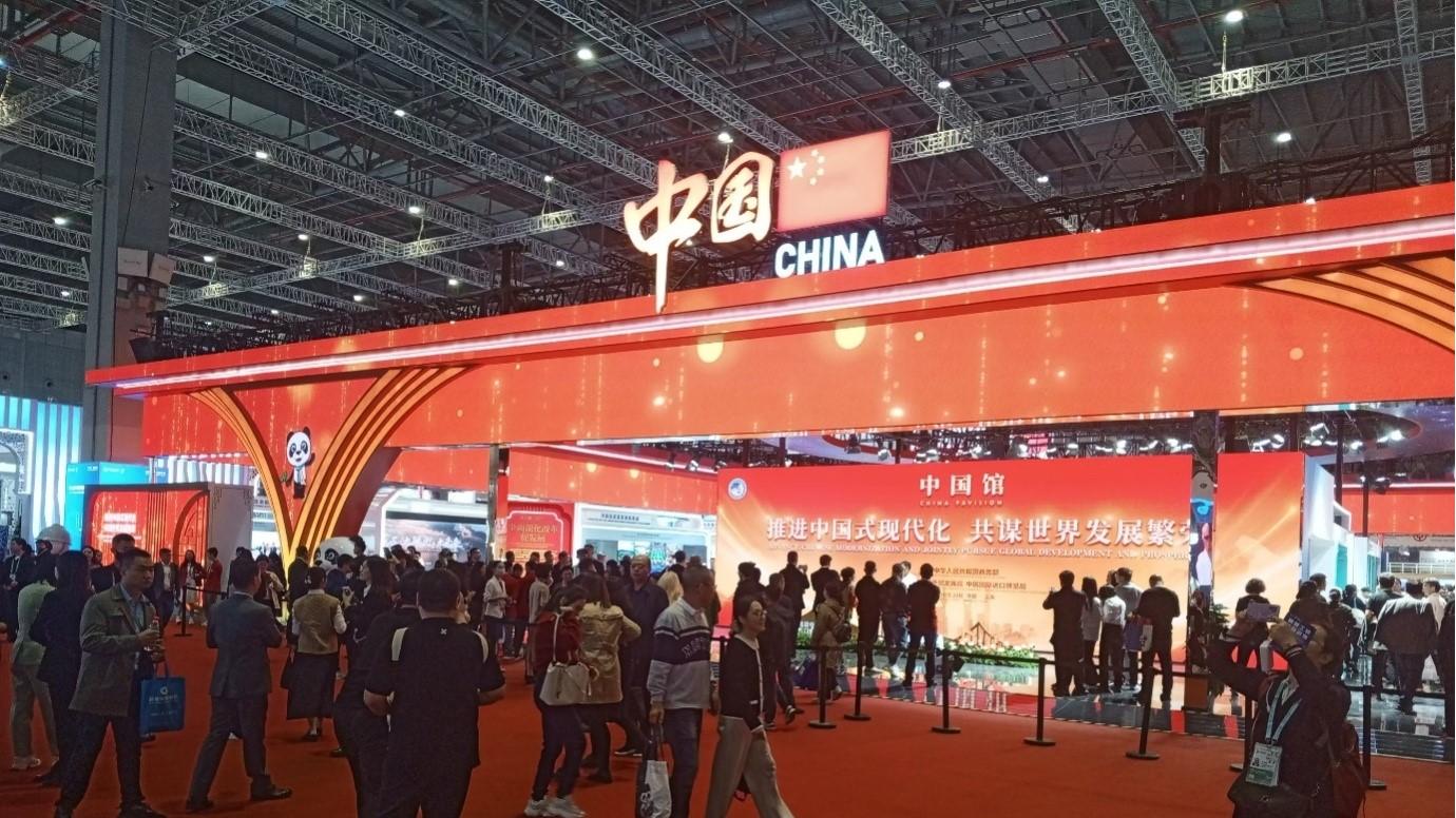 The Chinese national pavilion at CIIE through the eyes of a foreigner