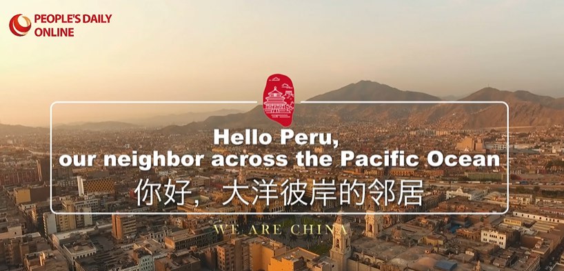 Hello Peru, our neighbor across the Pacific Ocean