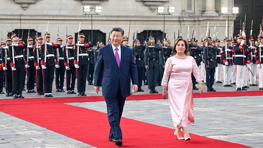 Xi calls for upgrading practical cooperation between China, Peru