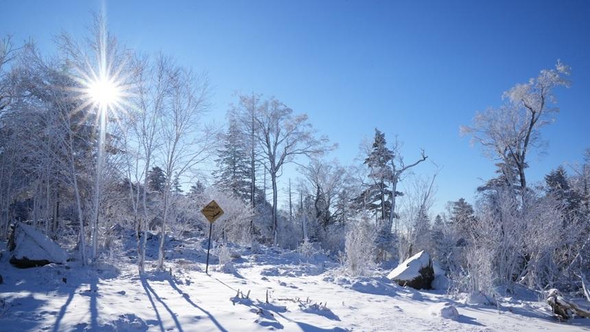 Rime-covered mountains create a scenic wonderland in NE China's Jilin