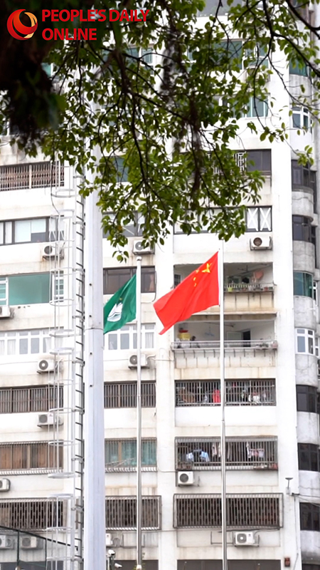 Torch of patriotism passed among generations of school faculties and students in Macao SAR