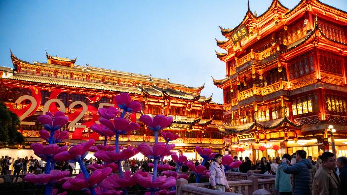 Yuyuan Garden Lantern Fair to light up Shanghai on New Year's Day