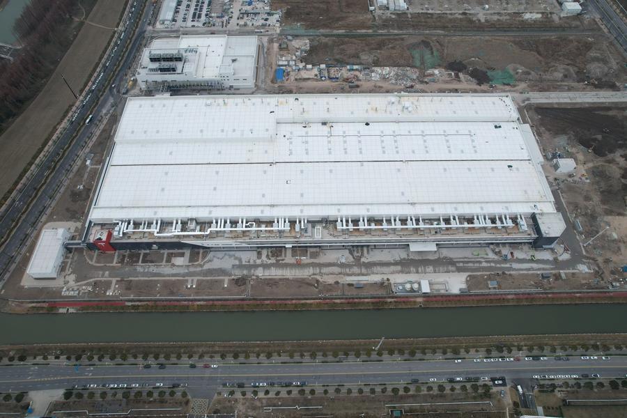 Tesla's Shanghai energy storage Megafactory begins trial production