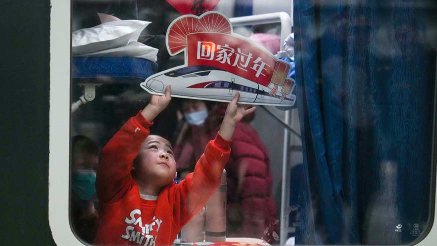 China's Spring Festival travel rush begins with record 9 billion trips expected