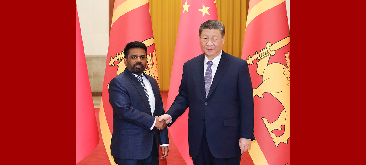 Xi calls for fostering new highlights in China-Sri Lanka cooperation