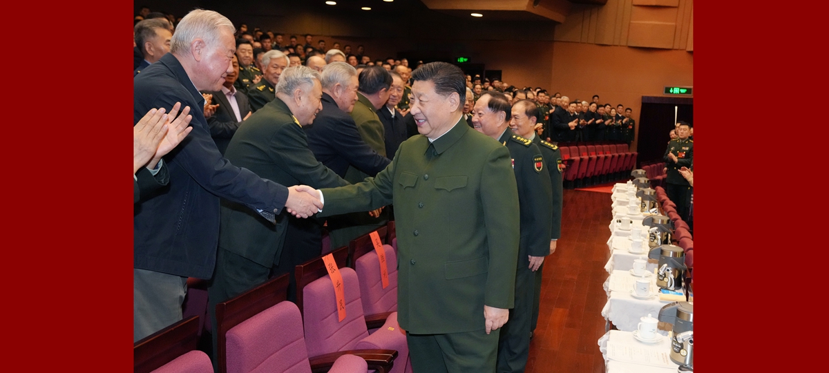 Xi extends Spring Festival greetings to military veterans