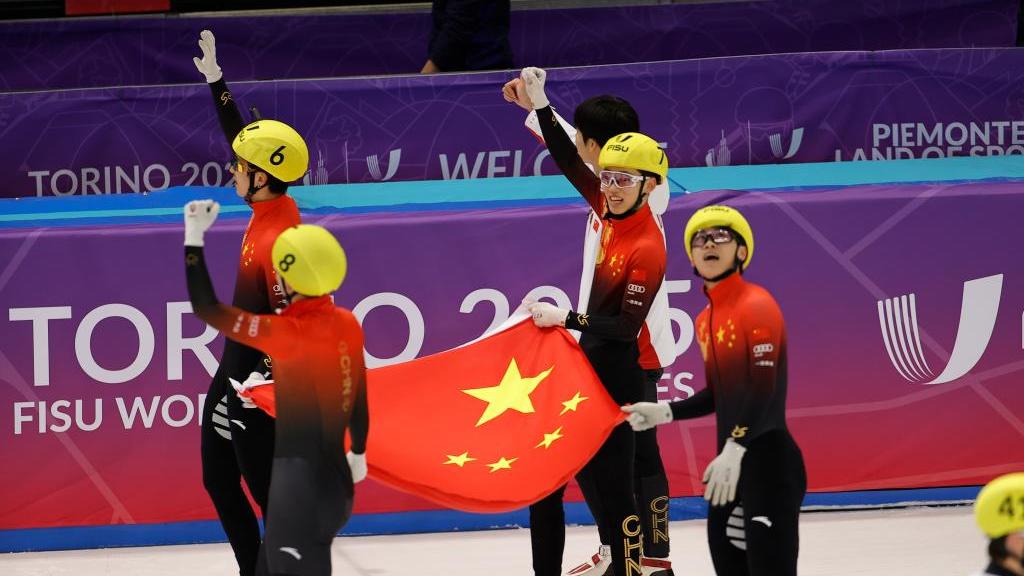 China claims men's 5000m relay title at Turin FISU Winter Universiade