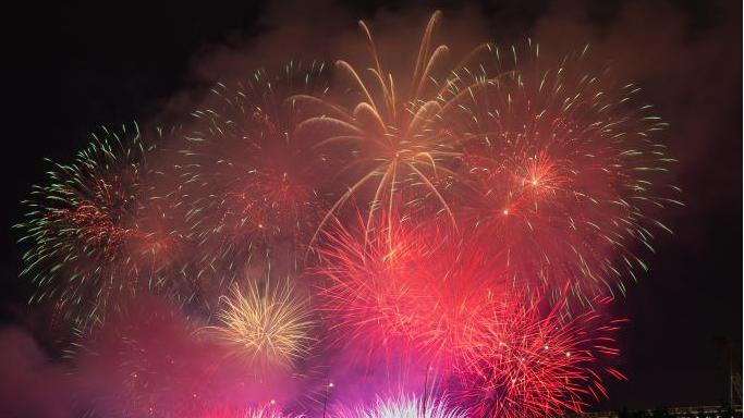 'Cyber fireworks' blend art and technology in spectacular showcases