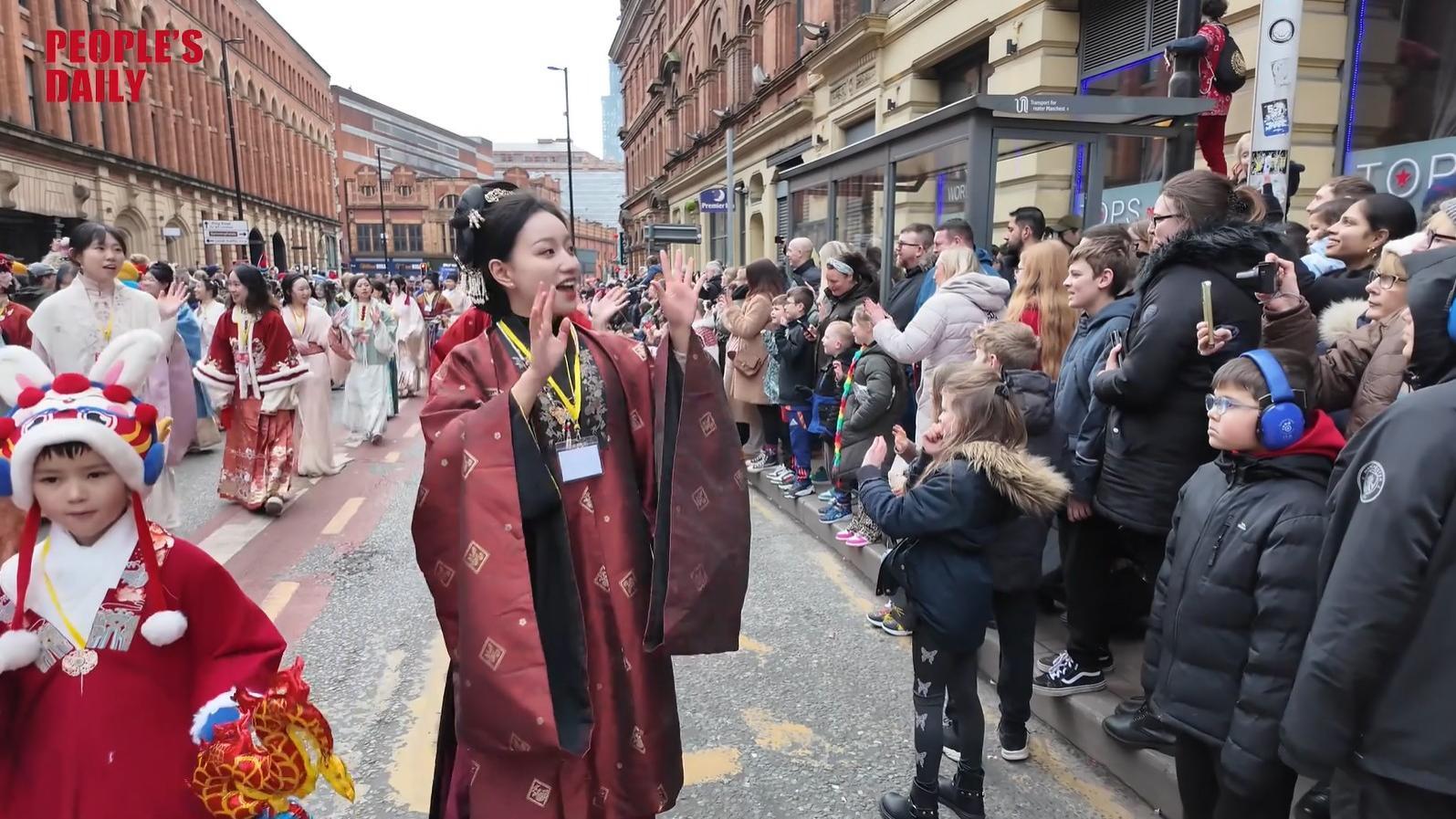 Bringing magic to Manchester: Chinese New Year parade experience