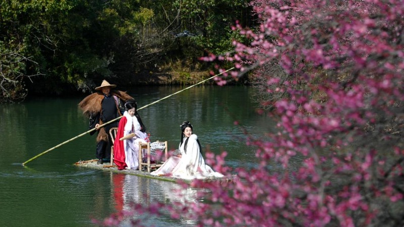 Scenery of Xixi National Wetland Park in Hangzhou