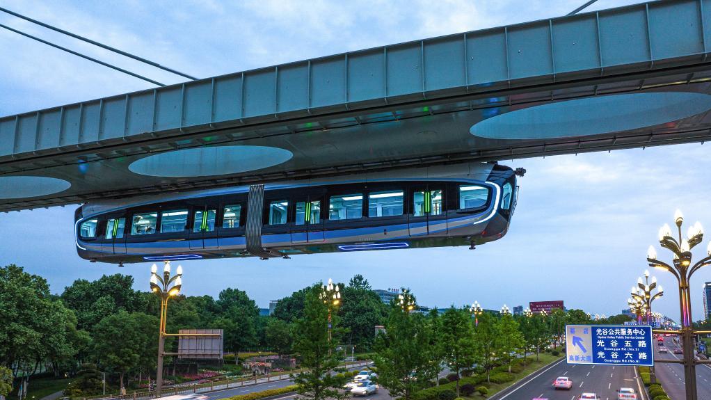 A glimpse into China's futuristic urban transportation