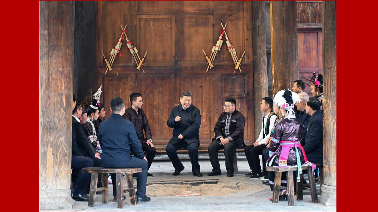 Xi: I hope your lives grow more prosperous with each passing day