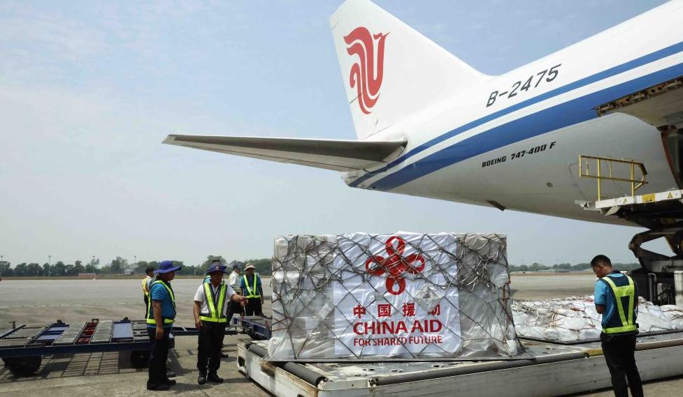 3rd batch of emergency humanitarian aid supplies by Chinese gov't arrives in Myanmar