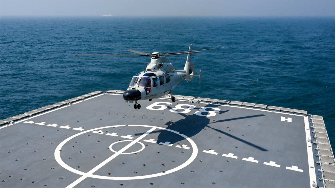 Warships conduct replenishment-at-sea