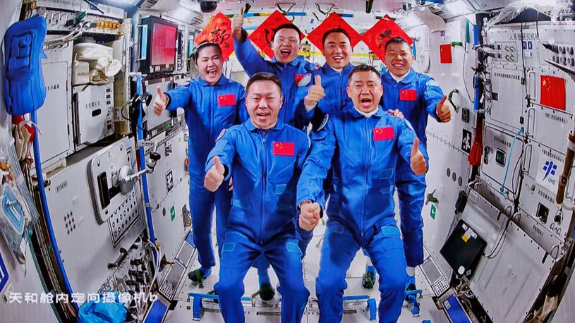 Shenzhou-20 astronauts enter space station