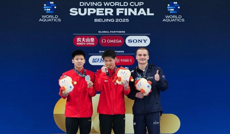 A clean sweep for China at Diving World Cup Super Final in Beijing
