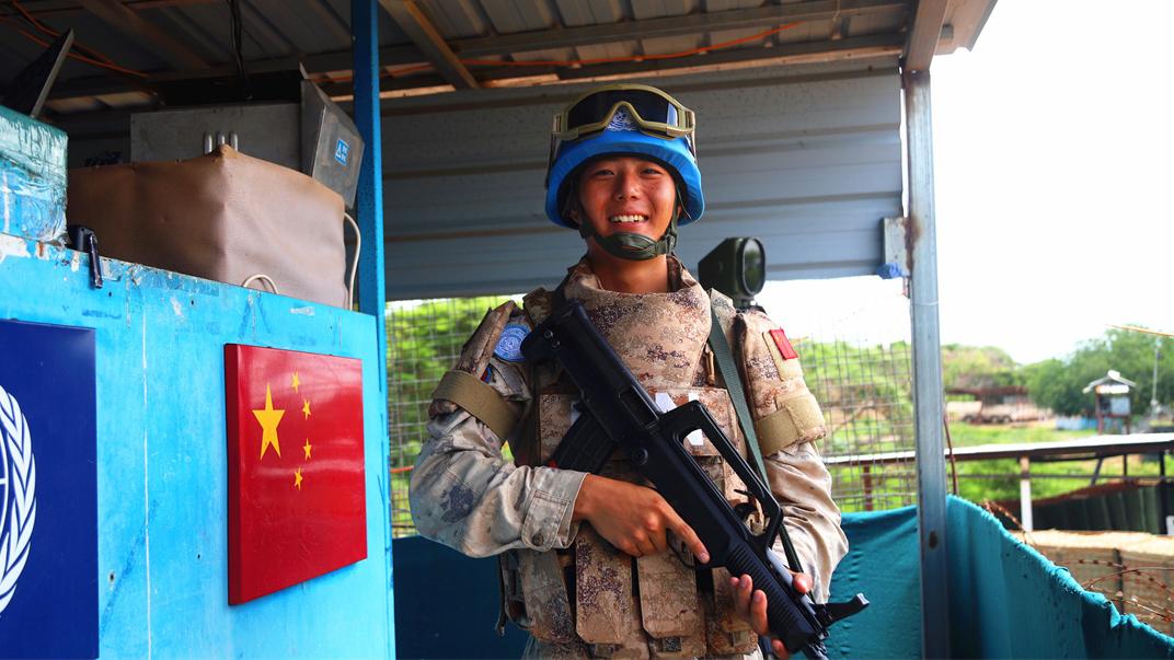 World Smile Day in Chinese Peacekeeping Camp