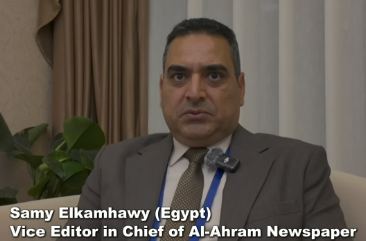 If we cooperate together, all the world can hear us: vice editor-in-chief of Egypt's Al-Ahram
