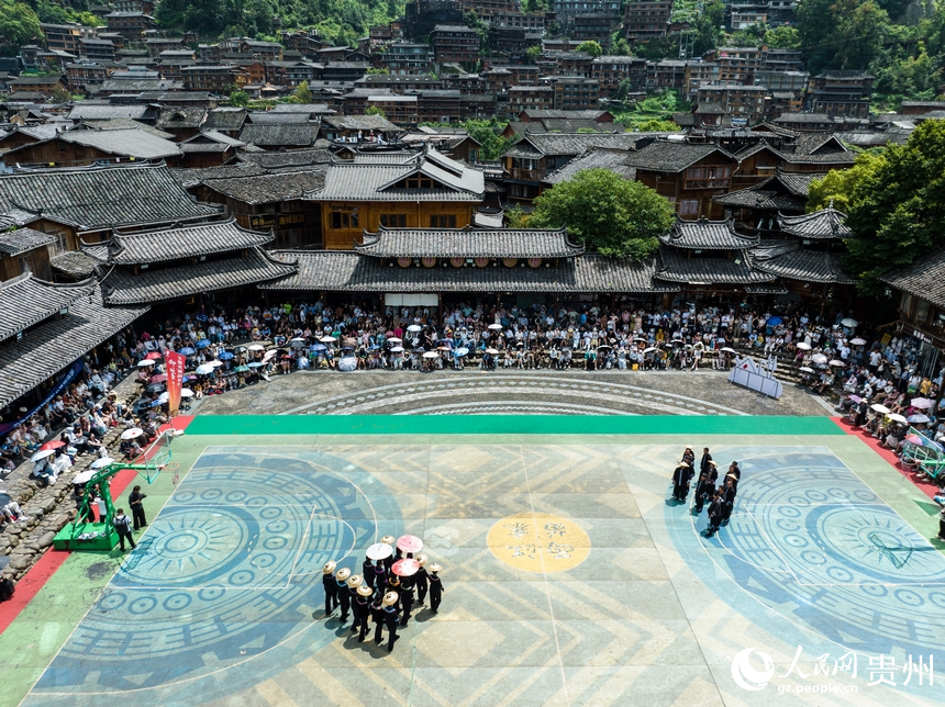 European musicians explore Miao culture in Xijiang Qianhu Miao Village, SW China's Guizhou