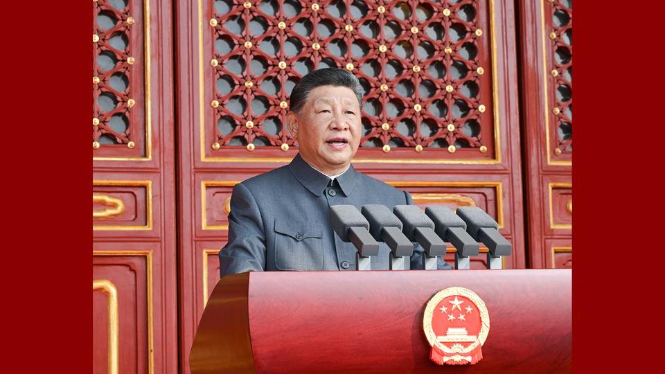 Xi urges remembering history, honoring martyrs, cherishing peace and forging a better future in V-Day speech