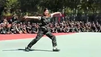 Acrobatic dance performance wows audience